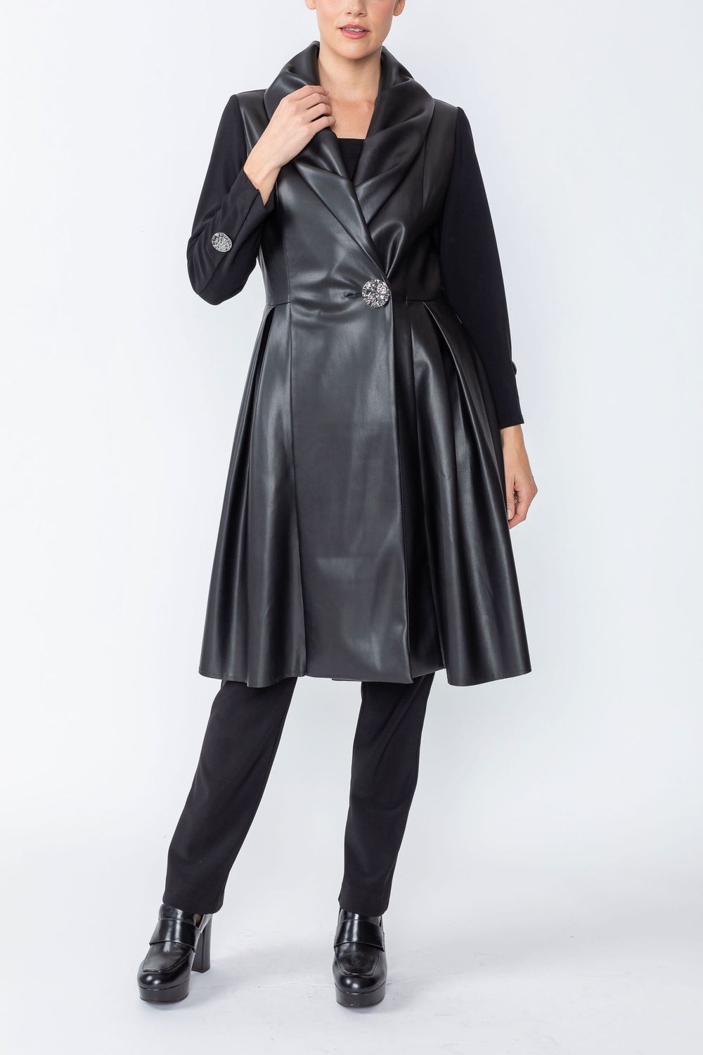 Leather hotsell frock coat