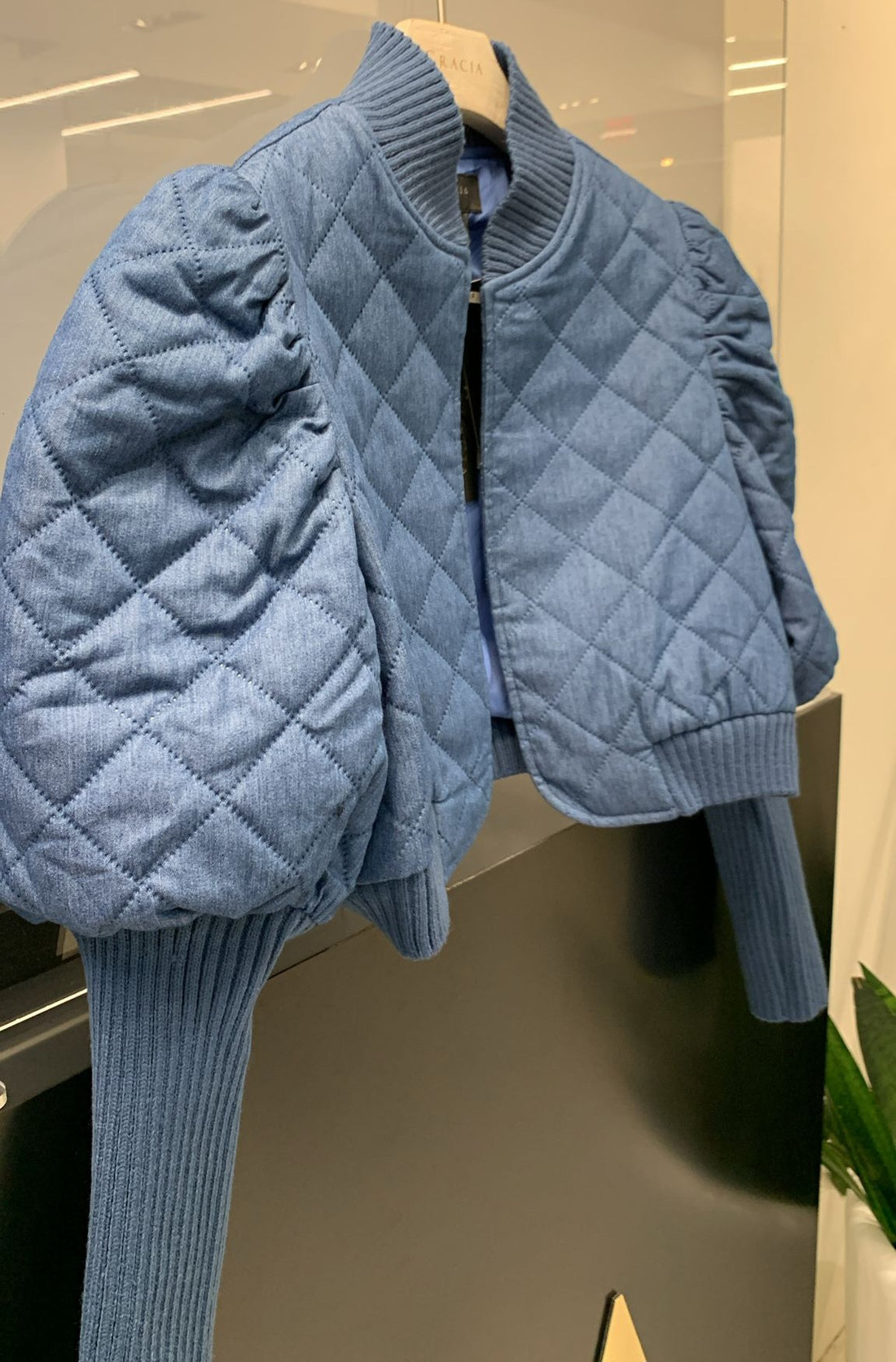 Quilted Crop Jacket